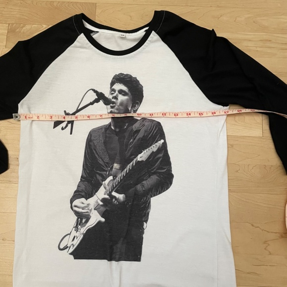 John Mayer 3/4 Sleeve Graphic Shirt Size Small - Picture 2 of 5